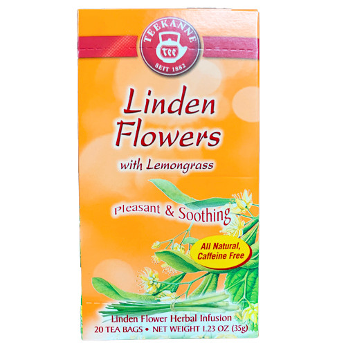 Teekanne Linden Flower Tea with Lemongrass 20 bags