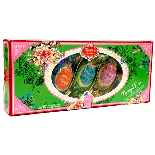 Reber Easter Nougat Praline Eggs in Gift Pack 3.5 oz