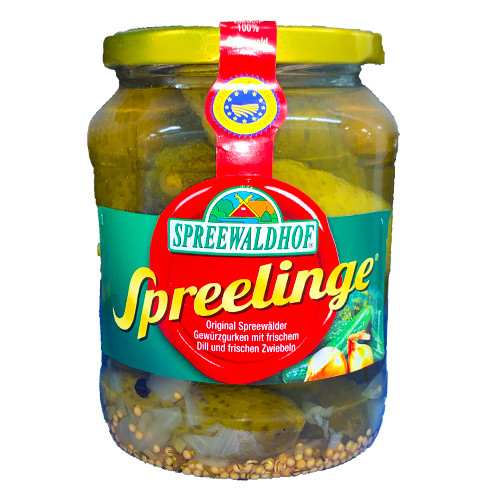 Spreewaldhof Original Spreewald Pickled Gherkins in Jar - 720ml