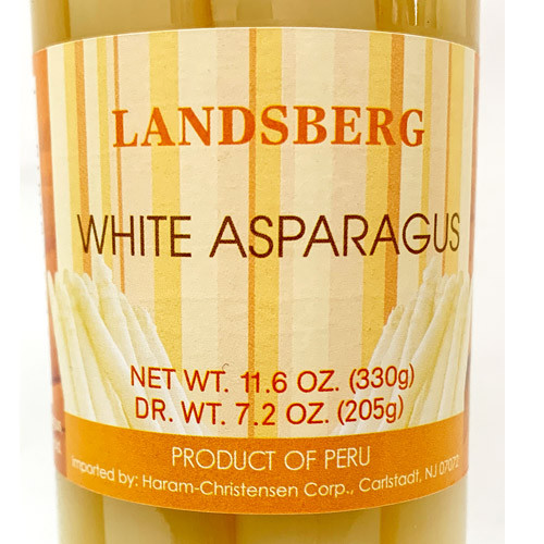 Landsberg White Asparagus in Glass Jar, large, 11.6 oz
