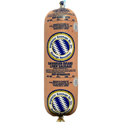 Stiglmeier Bavarian-style Liverwurst, 1 lbs.