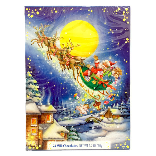 Erika's Milk Chocolate Traditional Advent Calendar, 1.7 oz