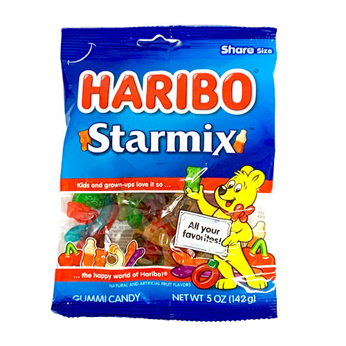 Haribo "Starmix" Top Seller Gummy Candy Selection - 5 oz.