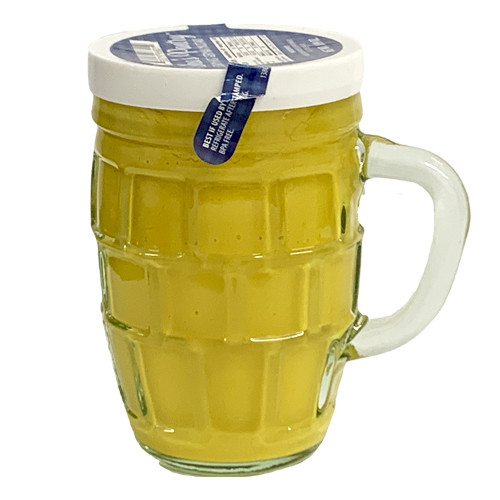 Erika's Medium Hot (Mild) Mustard in Glass Stein Jar 8.7 oz.
