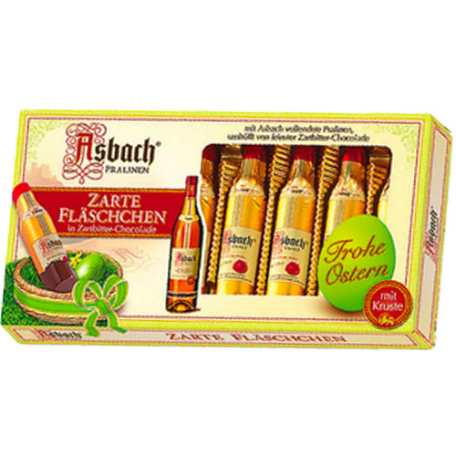 Asbach Easter Dark Chocolate Brandy Bottles 8 pc. 3.5 oz.