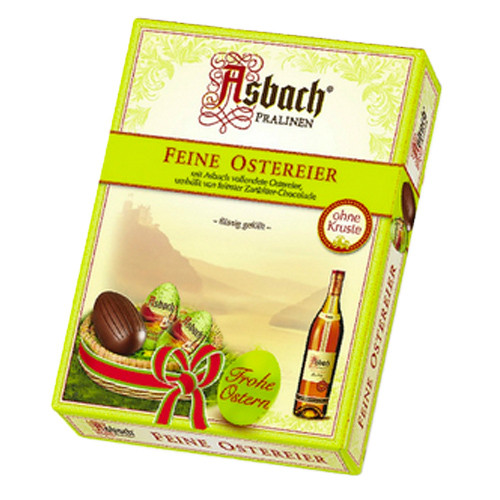 Asbach Easter Chocolate Eggs Filled with Brandy  5.3 oz.