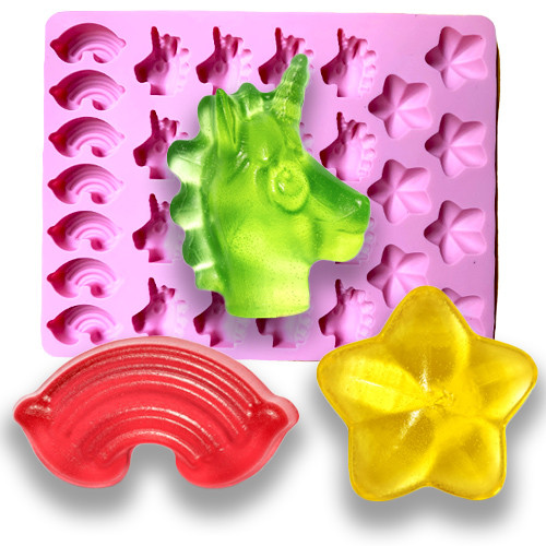 The Taste of Germany "Make Your Own Unicorn Gummies" Kit, 180 g