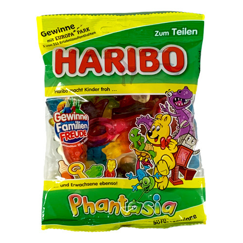 Haribo "Phantasia" Fruity Gummy Candy Mix, 175g - Made in Germany