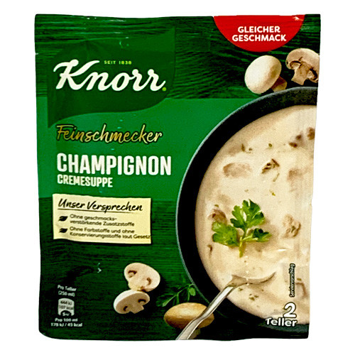 Knorr "Feinschmecker" Champignon Mushroom Cream Soup, 2.0 oz