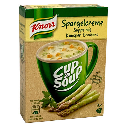 Knorr "Aktiv" Asparagus Cream Soup, 3-pack