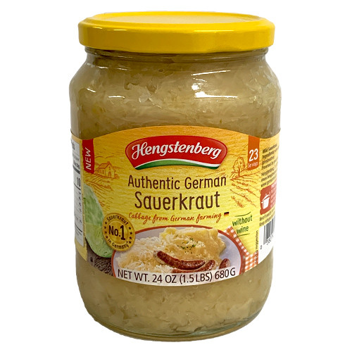 Hengstenberg Authentic German Sauerkraut, 24 oz