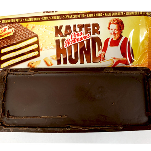 Oma Hartmann's "Kalter Hund" Chocolate Covered Shortbread Cake, 175g
