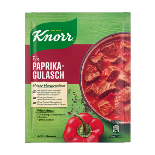 Knorr "Fix" Paprika Goulash Seasoning Mix, 1 oz