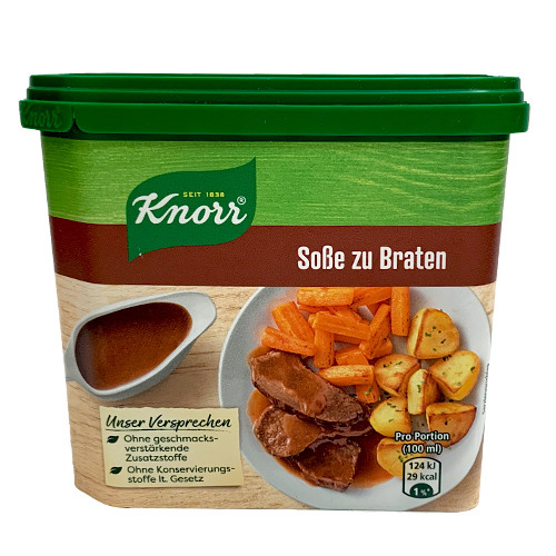 Knorr "Braten" Sauce for Fried or Roasted Meat Sauce Mix, Food Service Size for 2.75 Liter Sauce