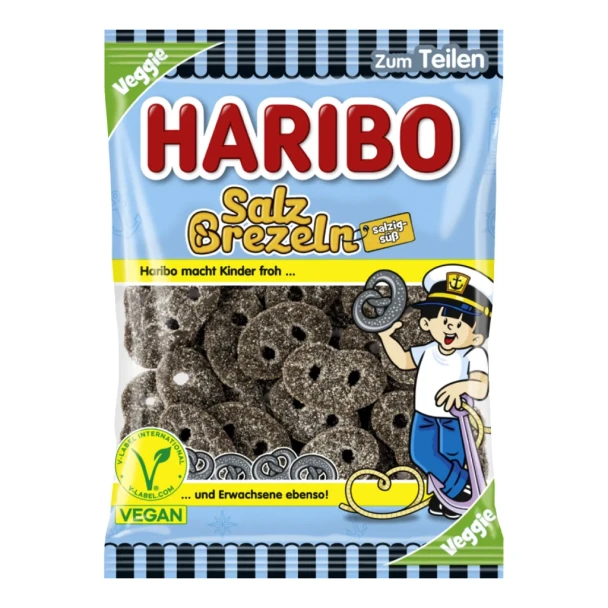 Haribo Salz Brezeln Licorice Pretzels