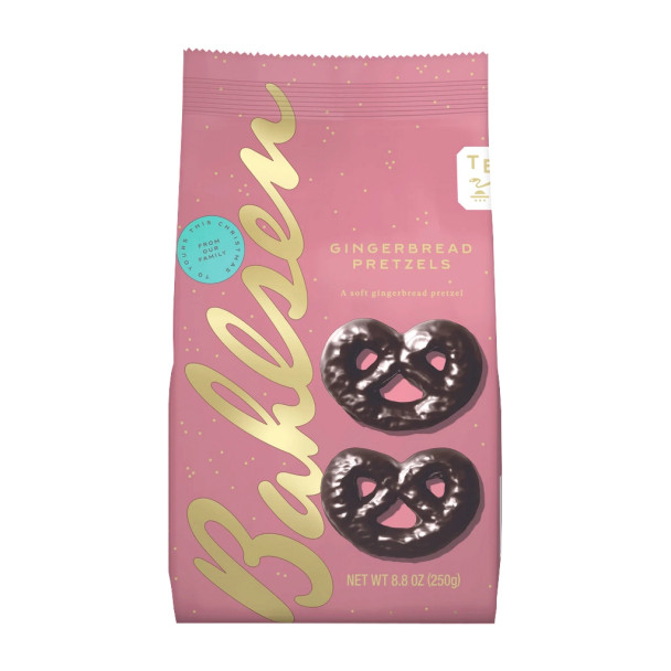 Bahlsen German Chocolate Covered Gingerbread Pretzels