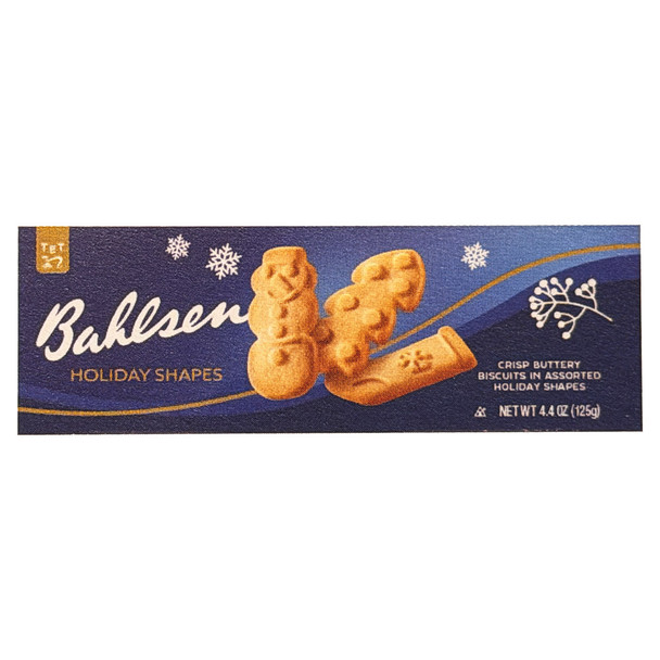 Bahlsen "Holiday Shapes" Butter Cookies, 4.4 oz.