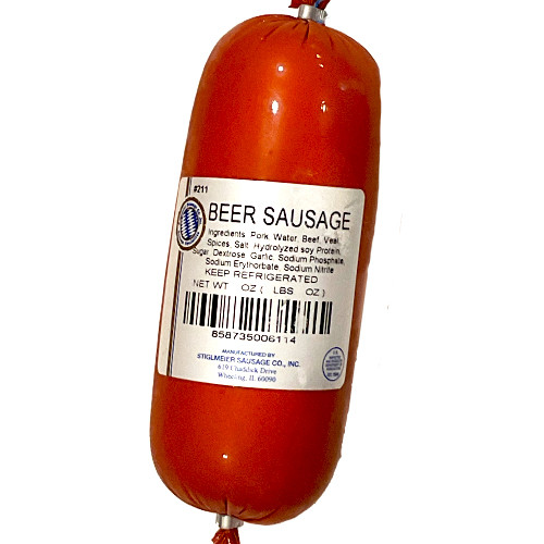 Stiglmeier "Bierwurst" German Ham Bologna,  1 lbs.