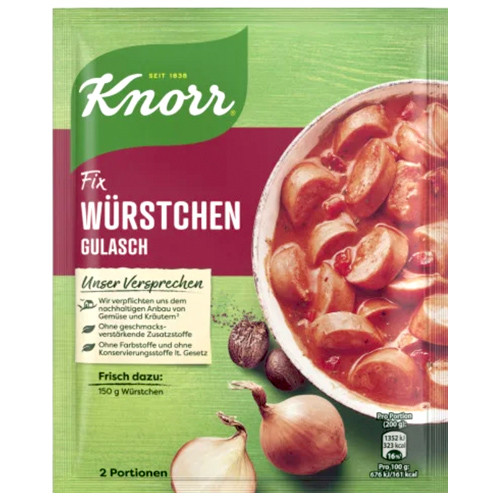 Knorr "Fix" Sausage Goulash Sauce Mix 2.4 oz