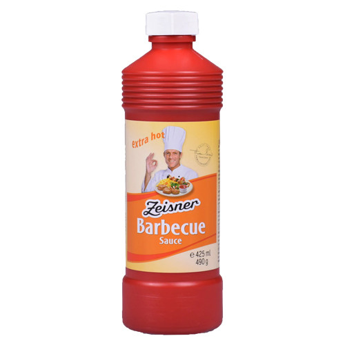 Zeisner Barbecue Sauce, extra hot, 17.5 oz