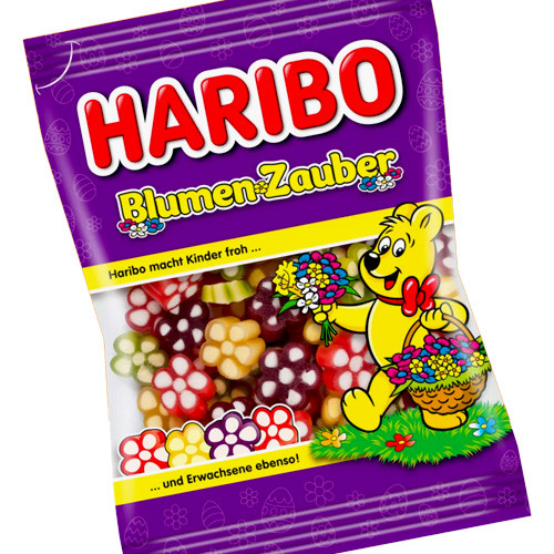 Haribo "Bunte Blümchen" Flower Gummies, 175g- made in Germany