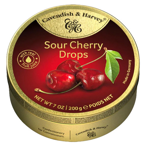 Cavendish & Harvey Cherry Fruit Candy Drops
