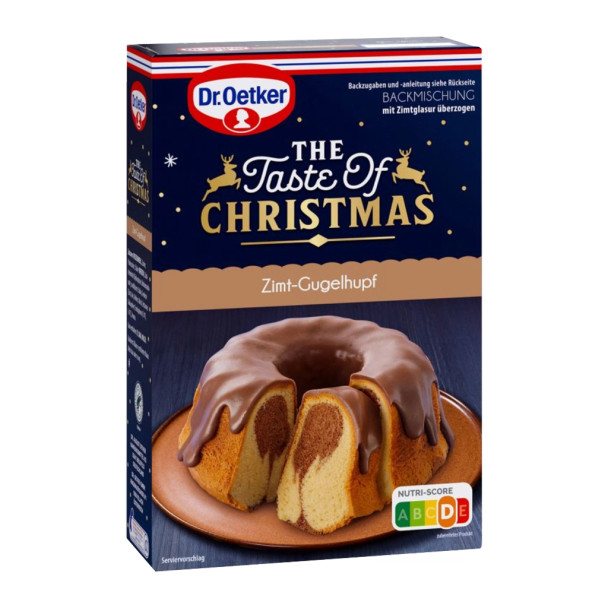 Dr. Oetker Cinnamon Gugelhupf Marble Cake Mix