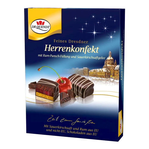 Dr. Quendt "Herren Konfekt" Dresden Domino Squares 5.3 oz
