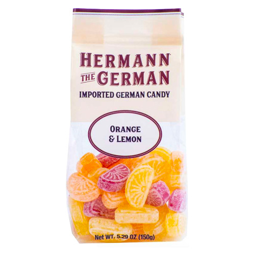 Hermann Orange Lemon Candy