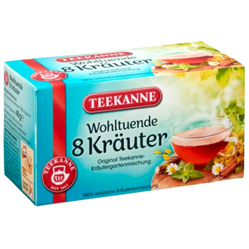 Teekanne "8 Kräuter" Mountain Herbs Herbal Tea Mix, 20 bags