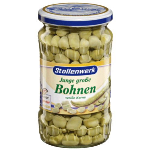 Stollenwerk fava beans in jar