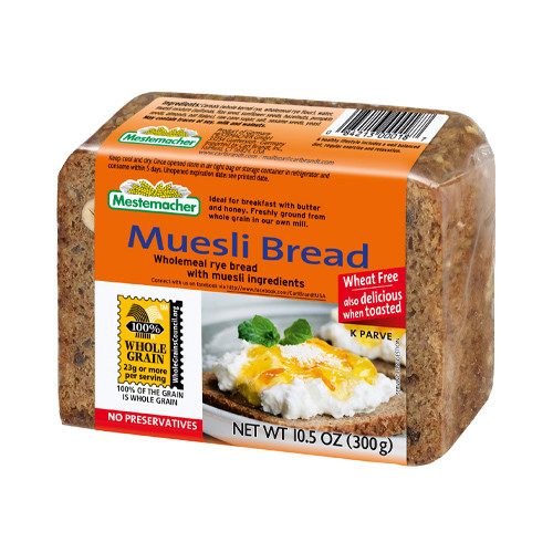 Mestemacher Muesli Bread