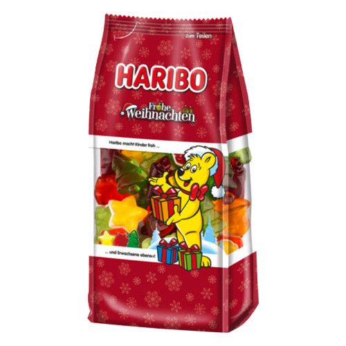 Haribo "Frohe Weihnachten" Marshmallows & Gummies, 10.5 oz