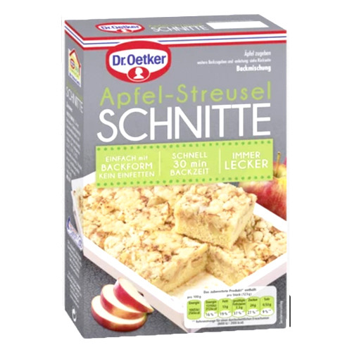 Dr. Oetker Apple Crumble Cake Mix