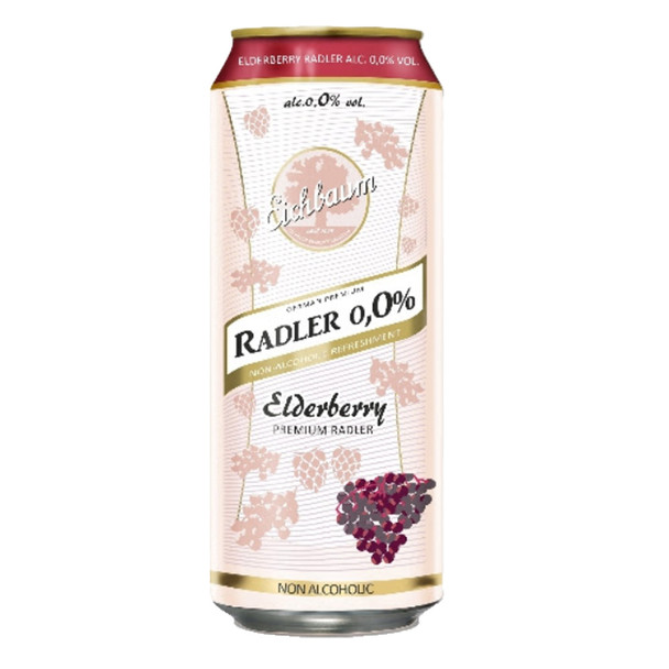Eichbaum "Elderberry Radler" Carbonated Beverage , 500ml