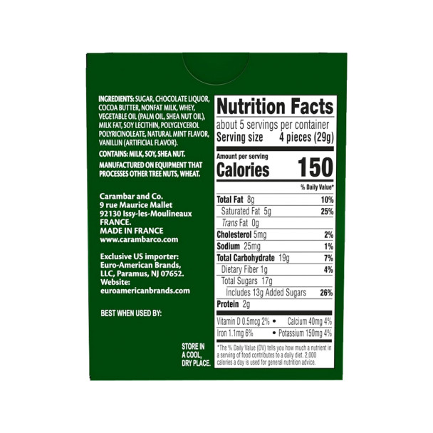 Terry's Mint Milk Chocolate Orange, 5.53 oz