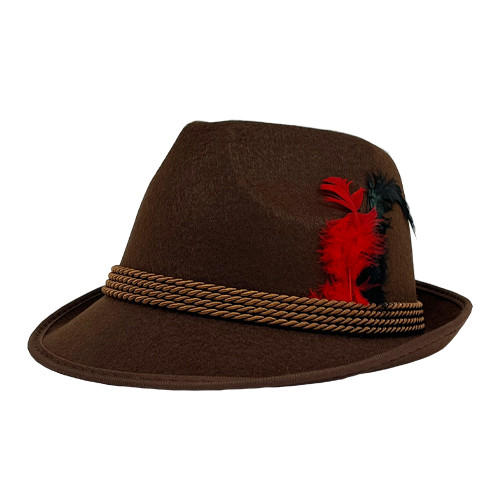 The Taste of Germany Brown Alpine Hat