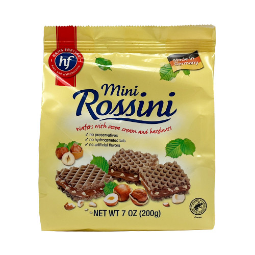 Hans Freitag Mini Rossini Cocoa Cream and Hazelnuts Wafer