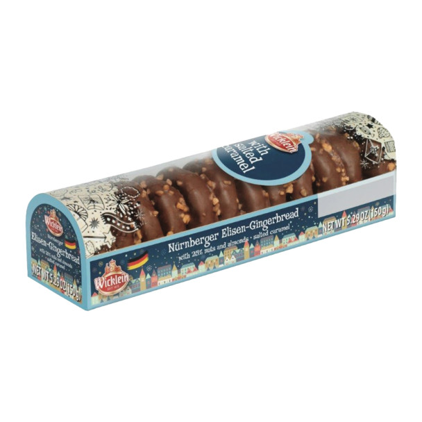 Wicklein Mini Elisen Milk Choco with Salted Caramel Gingerbread