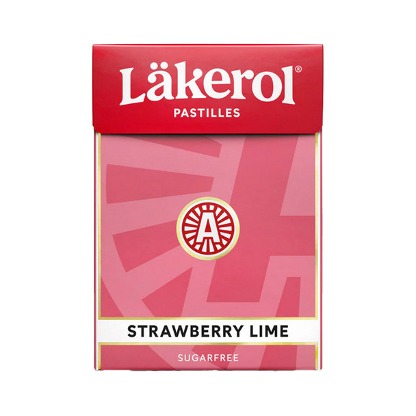 Lakerol Strawberry Lime  Candy Drops, 71g