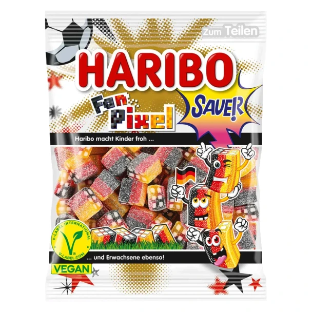 Haribo Fan Pixel Sour Gummies