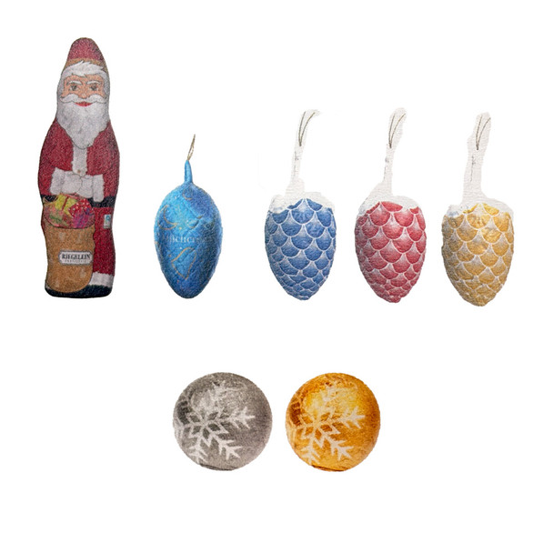 Riegelein "Weihnachtshaus" Chocolate-Filled Santa House