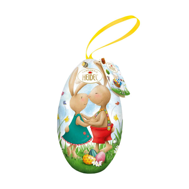 Heidel Easter Greetings Egg Tin
