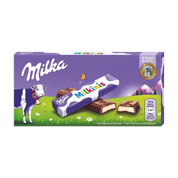 Milka Milkinis Individual Chocolate Bar