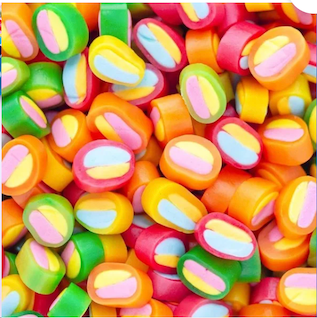 Haribo  "Balla-Balla" Mixed Gummy and Marshmallow Candies, 160g - Made in Germany