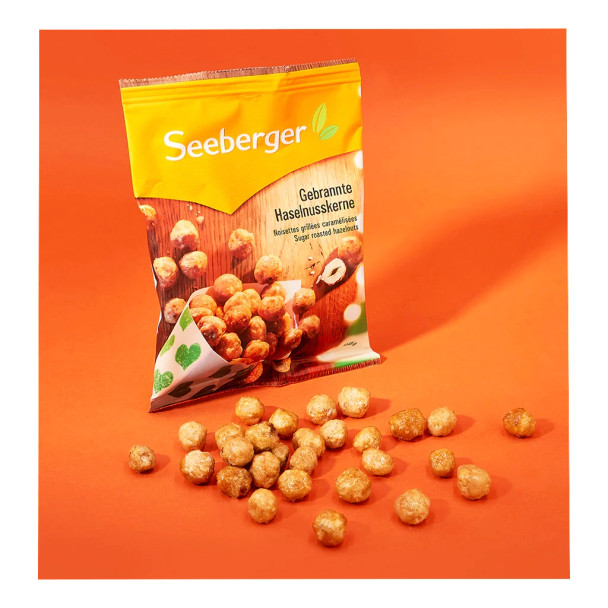 Seeberger Roasted Candied Hazelnuts, 150g (5.3oz)