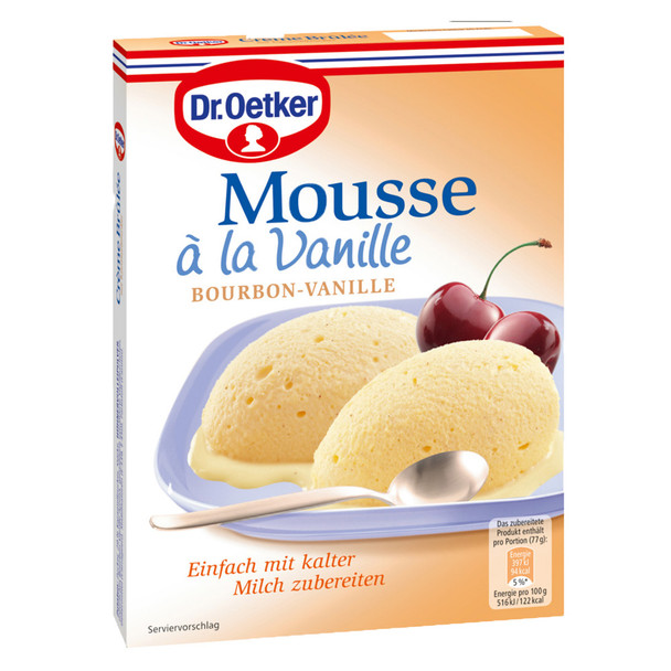 Dr. Oetker French Vanilla Mousse Dessert Mix, 3.1 oz.
