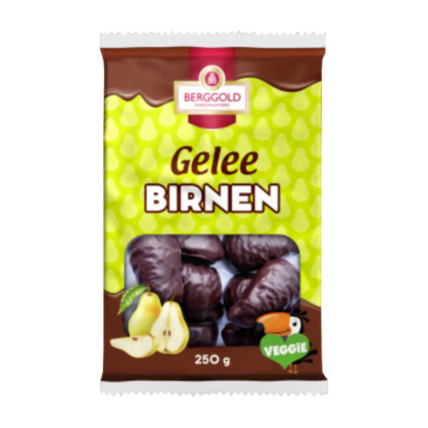 Berggold Chocolate Pear Jelly Pralines