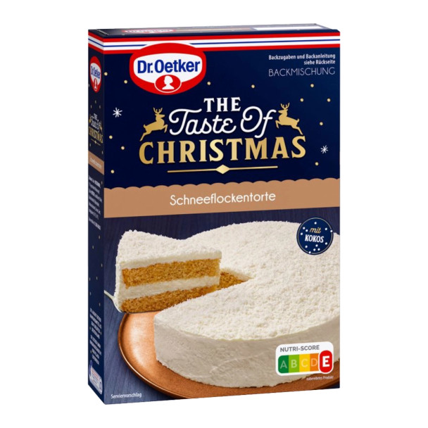 Dr. Oetker Chocolate Schneeflockertorte Cake Mix