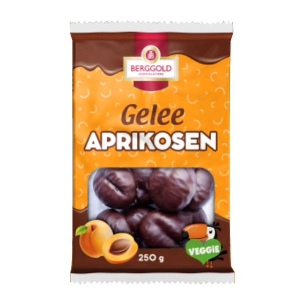 Berggold Chocolate Apricot Jelly Pralines